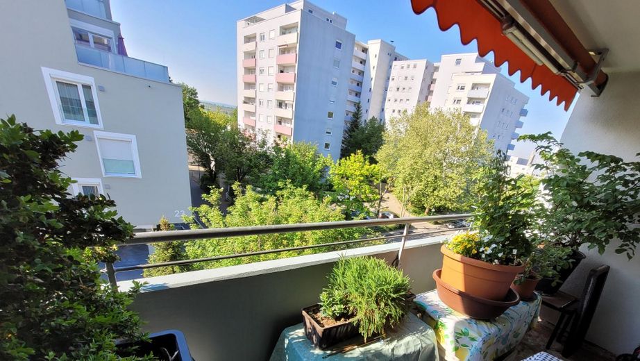 Blick vom Südbalkon