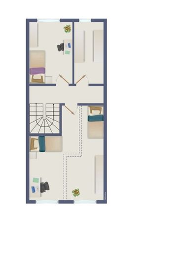 Modernes Reihenmittelhaus in ruhiger Lage von Hagen-Haspe
Wohnberechtigungsschein erforderlich – 2. OG