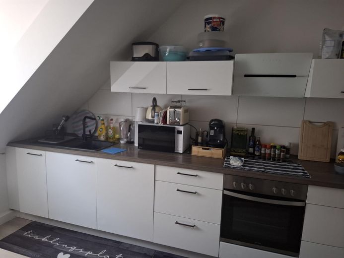 *FT-City* große 5ZKB Dachgeschosswohnung in Frankenthal-City – Küche