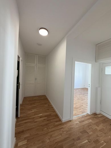 Frisch sanierte, bezugsfreie 3-Zimmer-Wohnung mit Eichenparkett in ruhiger Lage Prenzlauer Berg – Flur