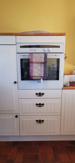 Backofen in angenehmer Höhe