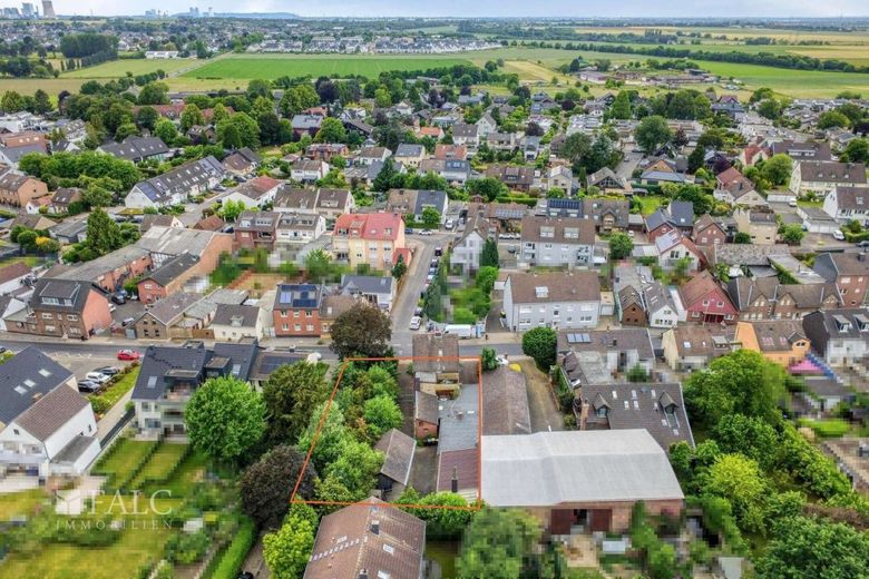 Projektgrundstück in Pulheim-Dansweiler - Wohnen im Grünen, Köln ganz nah – Hintere Ansicht