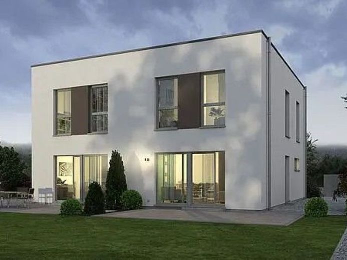 2-Familienhaus mit Flachdach für 412.500,-EUR je Haushälfte/Familie//Grundstückshälfte ! – फोटो 1