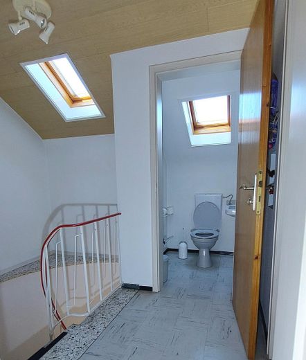 WC im Dachgeschoß