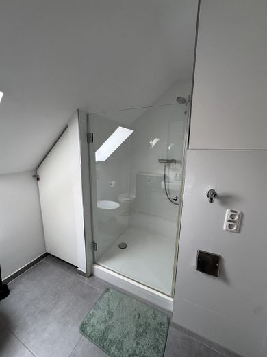 Kapitalanlage: Zwei vermietete Eigentumswohnungen im Gesamtpaket – Dusche Wohnung 1
