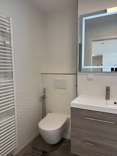 Renovierte 4-ZKB mit Terrasse und Balkon ins Grüne, EBK, 2 Stellplätze – bezugsfrei, provisionsfrei – Bad