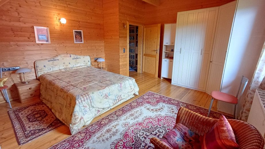 Individueel blokhuis – 1 Stock Schlafzimmer