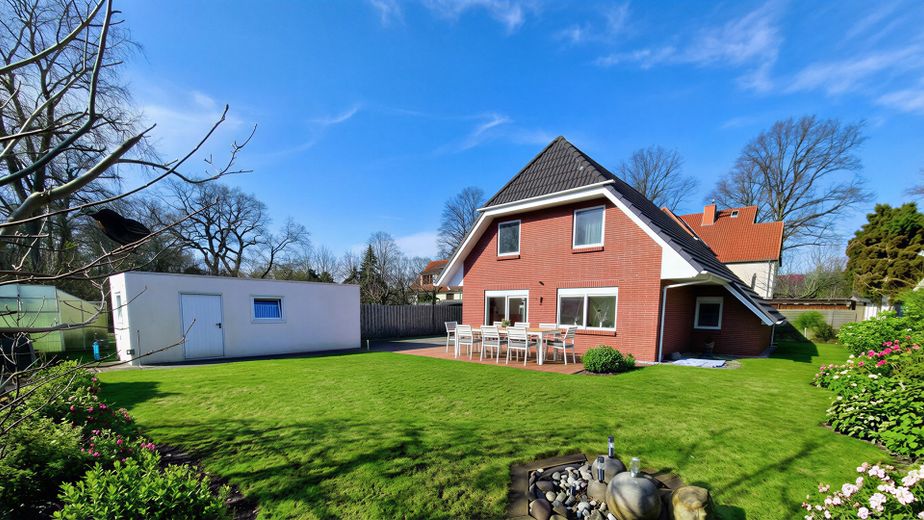 Einfamlienhaus Berlin-Kaulsdorf – Gartenansicht