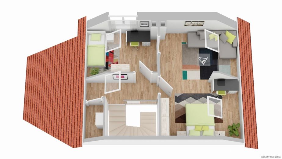 Handwerkerhaus im Herzen von Püttlingen – Dachgeschoss