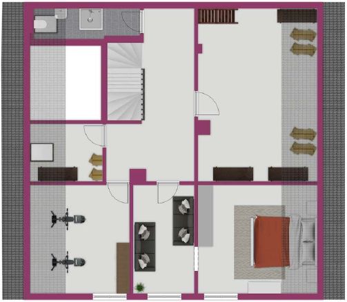 Grundriss Dachgeschoss