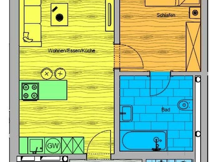 Wohlfühlwohnung mit schönem Balkon! – Foto 1