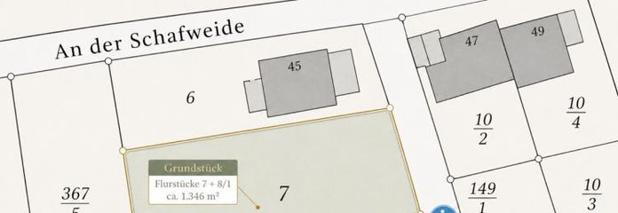 Wehrstedt | 1.346 m² Hanglage mit Weitblick und Möglichkeiten