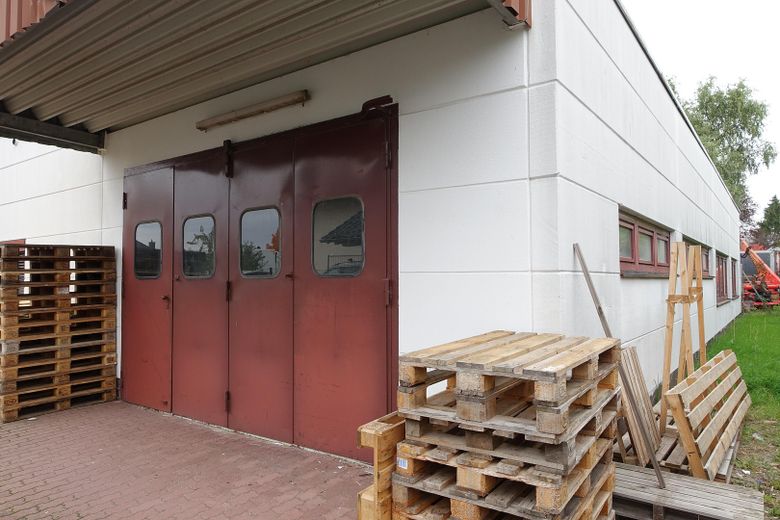 Produktionsgebäude Falttor