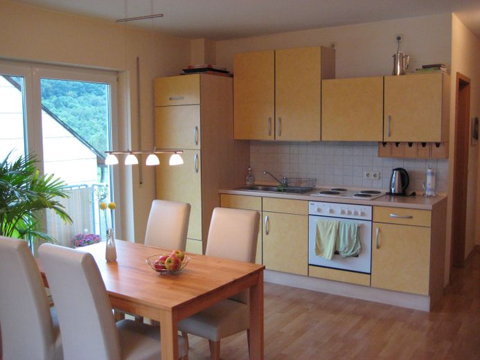 Helle 2 ZKB Wohnung, Balkon, Badezimmer mit Fenster, Einbauküche VB, Keller, Stellplatz – Wohnzimmer