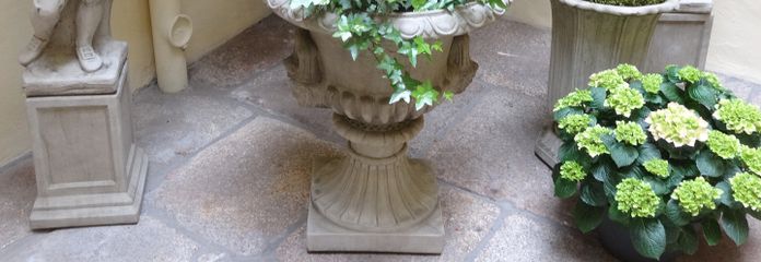 Blick in historischen Innenhof