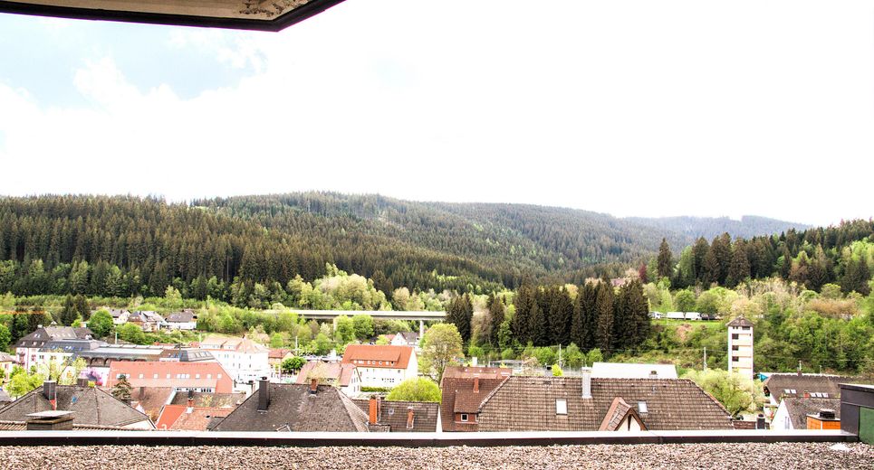 Praxis / Büro in zentraler Lage Titisee-Neustadt – Aussicht von der Terrasse