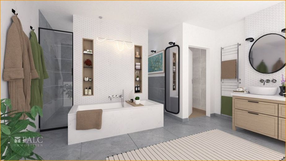 Einrichtungsbeispiel Badezimmer