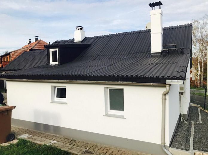 Ansicht Haus von hinten