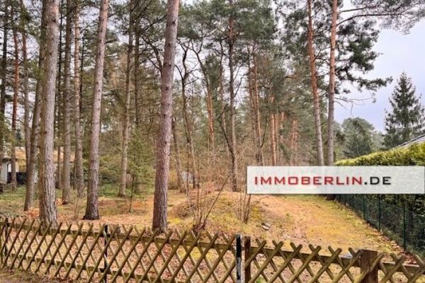 IMMOBERLIN.DE - Großzügiges Baugrundstück in idealer Südausrichtung