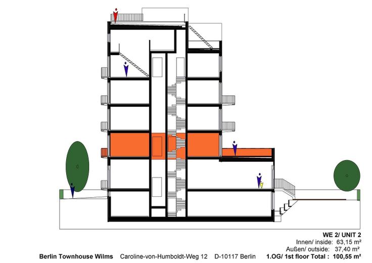EXKLUSIVE BELLE ETAGE*1a Geschäftswohnung*MITTEN IN MITTE*ruhig sonnig sicher – Schnitt 1.OG - Belle Etage