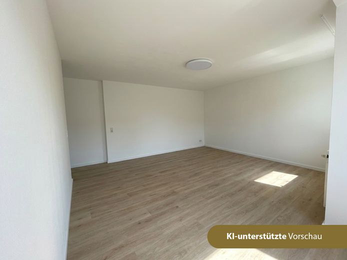 Proje son aşamada: Tadilat sonrası ilk kullanım – Hildesheim’ın kalbinde 3 oda! – Wohnzimmer, KI-Vorschau