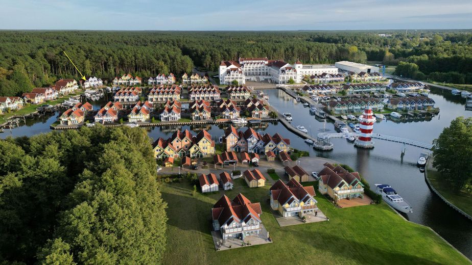 Casa de vacaciones con embarcadero propio en Hafendorf Rheinsberg – Hafendorf Rheinsberg