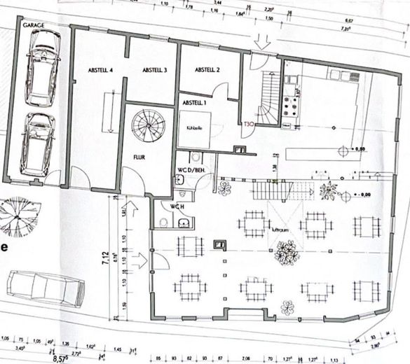 Schwerte-Ciudad vieja: ¡Dos edificios residenciales y comerciales protegidos como patrimonio histórico! – Erdgeschoss