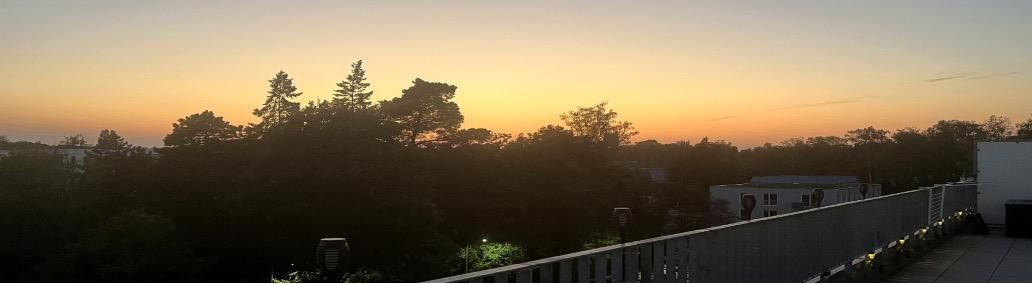 Dachgeschosswohnung mit Penthouse-Feeling – Blick nach Westen