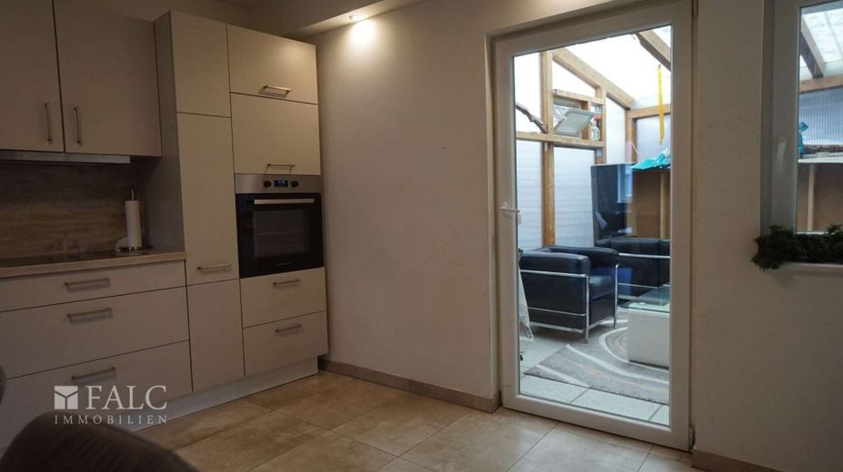 Komplette saniert 300 m² Fachwerkhaus und ca. 2.800 m² Grundstück – Küche  Wintergarten