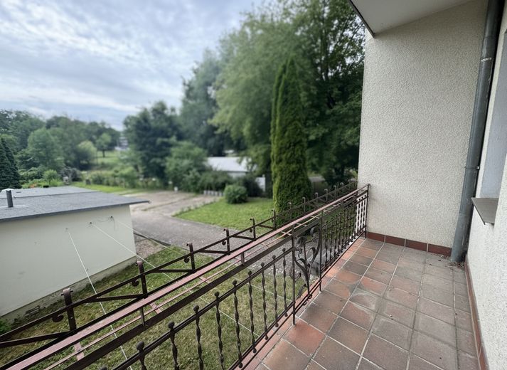 Balkon zum Hinterhof