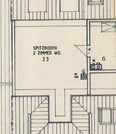 Maisonette mit besonderem Wohngefühl – 85 m², Balkon mit freiem Blick & Stellplatz – Grundriss DG