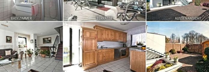 Anrath - Split Level tarzında yenilenmiş ikiz ev, 3 klima ve güneş enerjisi desteği