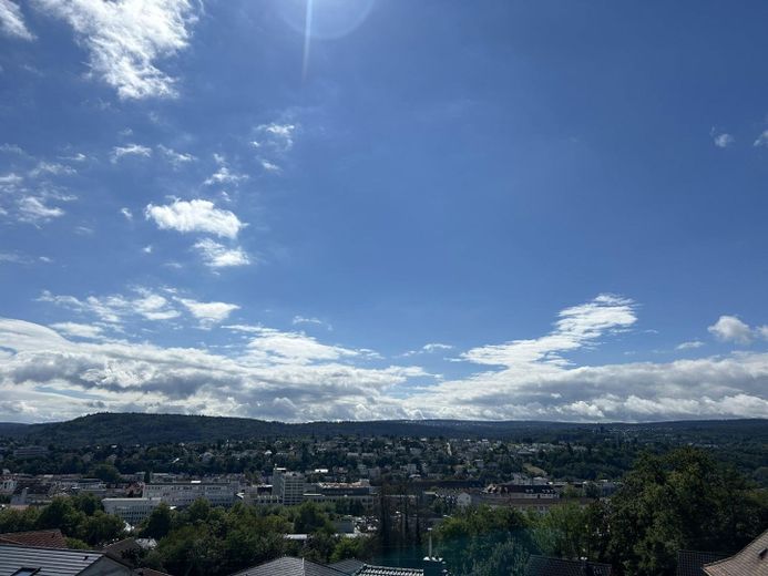 Ausblick vom Balkon