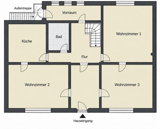 Şahıstan: Genişletme potansiyeline sahip ikiz ev ve ayrı bir ahır – Fotoğraf 45