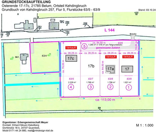 Baugrundstück Osterende 17 b