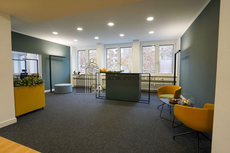 ATIK: Bürofläche mit Dachterrasse in Mannheims bekanntester Büromeile nähe Wasserturm provisionsfrei – Eingangsbereich