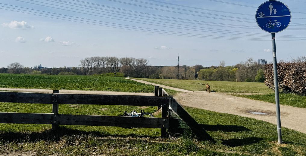 Bungalow w Reinbeku na końcu ślepej uliczki – Feldlage am Sackgassenende