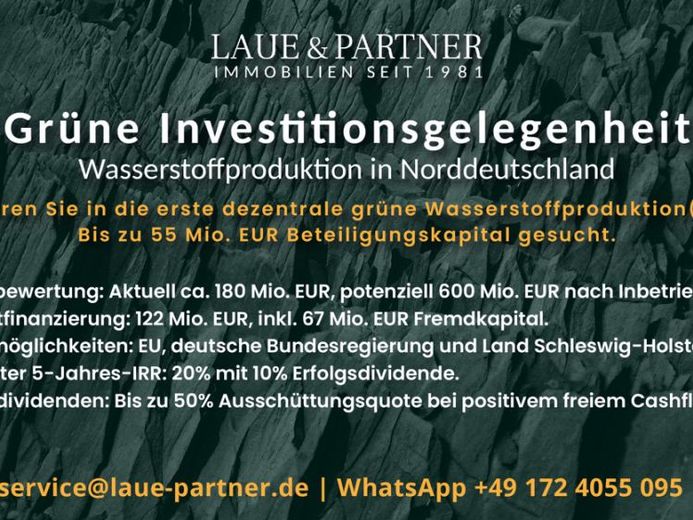 Grüne Investitionsgelegenheit! – Foto 1