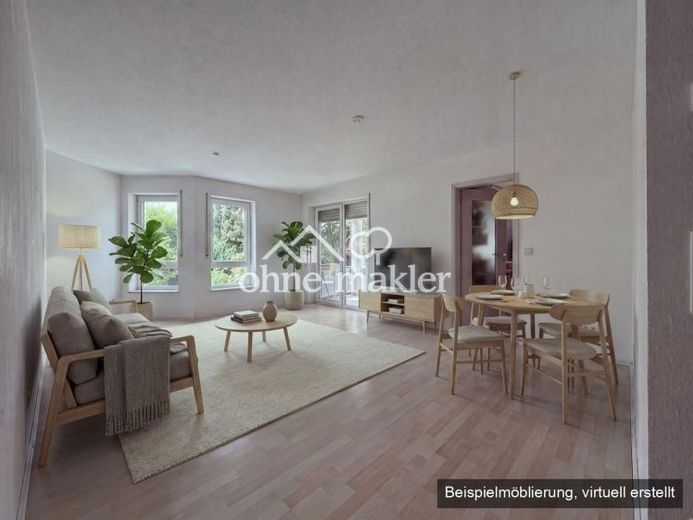 Helle 3-Zimmer-Erdgeschosswohnung mit Terrasse, Garten und Fußbodenheizung, Stellplätze optional – Zdjęcie 1
