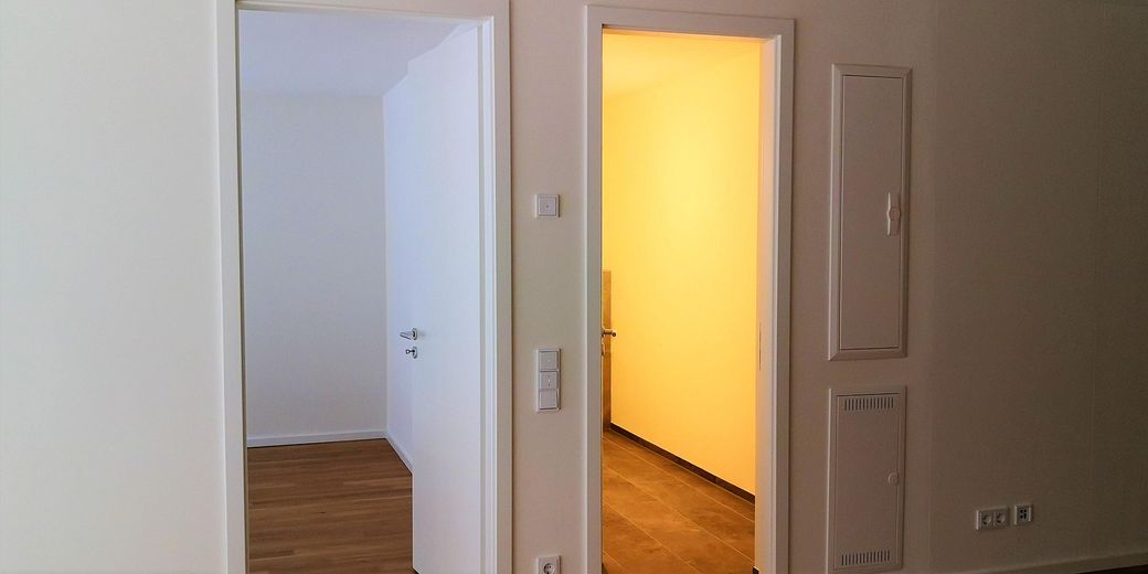 Schlafzimmer und Abstellraum