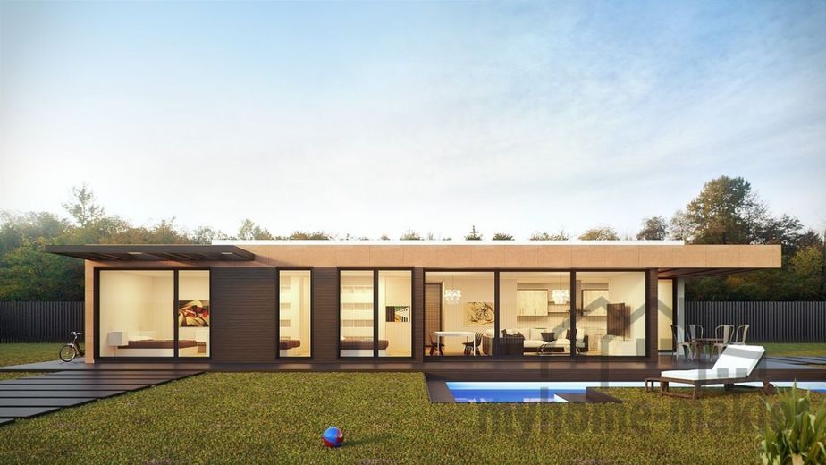 AKTIONSHAUS: Küche inklusive! Barrierefreier Modulhaus-Bungalow MADE IN FRANKEN – Modulhaus 120 mit Sonderausstattung