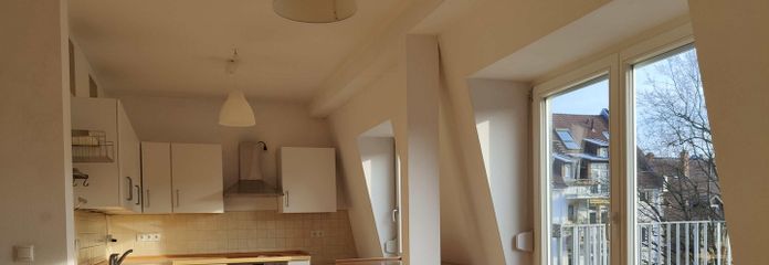 Wohnraum  mit Küche