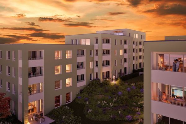 Neubau in Friedrichshafen-Fischbach !
3 Zimmer-Wohnung im Erdgeschoss