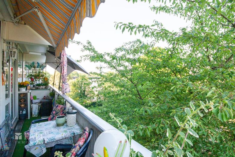 Stadtlage - Grünlage - ideale Lage! – Balkon