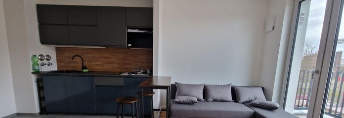 Wohnzimmer und Küche