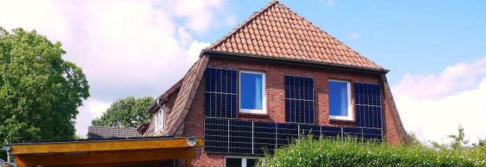 Haus für große Familien  und/oder Wohnen und Arbeiten unter einem Dach – Hauseingang