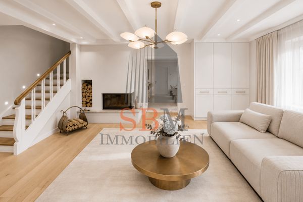 Elegant retreat in Grünwald – a lovingly renovated semi-detached house with a garden idyll