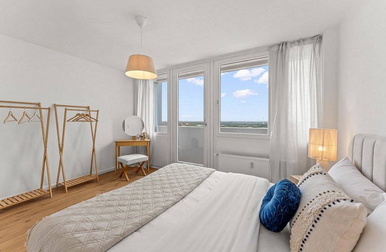 Exklusives Wohnen über den Dächern der Stadt – provisionsfrei – Schlafzimmer