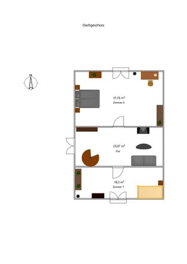 Grundriss Dachgeschoss 