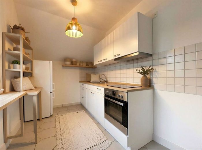 Ein Zuhause mit Weitblick - charmante Dachgeschosswohnung zum Ankommen oder Investieren – Küche